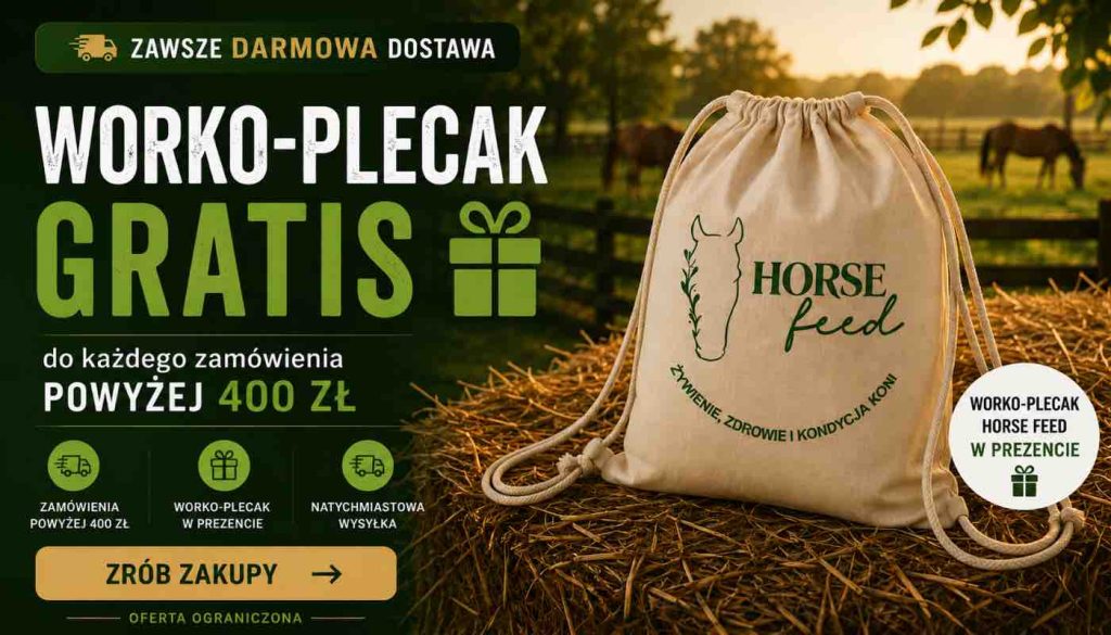 Worko-plecak Horse Feed promocja